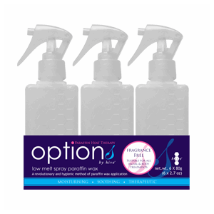 Sprayparaffinvoks - Hvit Uparfymert (6x80gr)