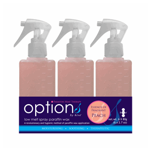 Sprayparaffinvoks - Fersken (6x80gr)