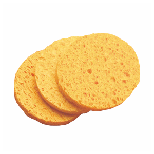 Svamp - Gul Små (3 stk)