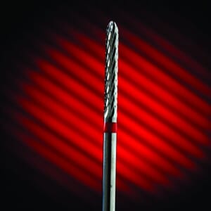 Swiss Carbide Konisk - Fin Grit (3/32")