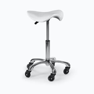 Saddel Stool 360 (Hvit/Blank)