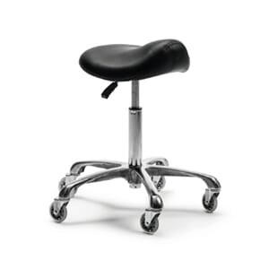 Saddel Stool u/Rygg (Svart)