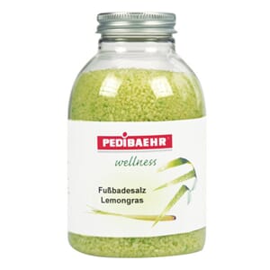 Pedibaehr Fotbadesalt - Lemongras (575gr)