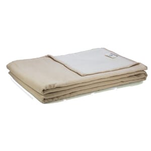 Bomullsteppe 150x200cm (Naturhvit)