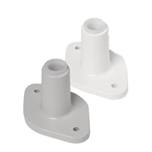 Lampe - Bordfeste Utenpåliggende Hvit/Lysgrå