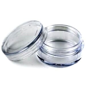 Prøvekrukke plast 5gr/ml (40stk)