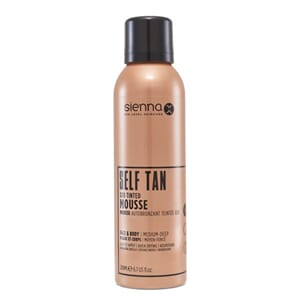 SiennaX Q10 Tinted Self Tan Mousse (200ml)