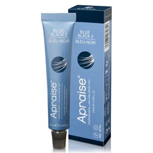Apraise Vippefarge - Blå Sort (20ml)