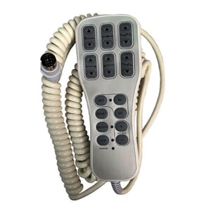 Håndkontroll for 5 motorer m/Reset Funksjon