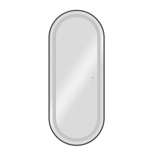 Speil BLISS BLACK (m/Lys)