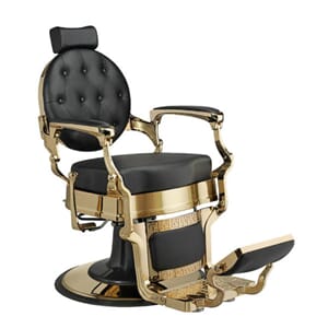 Barberstol BUZZ GOLD (Ulike Farger Trekk)