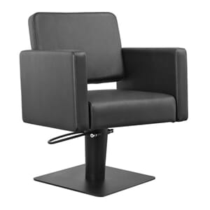 Frisørstol DRIM BLACK (Sort)***