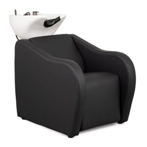 Vaskestol VELARIS STD SORT (Sort/Hvit Vask)